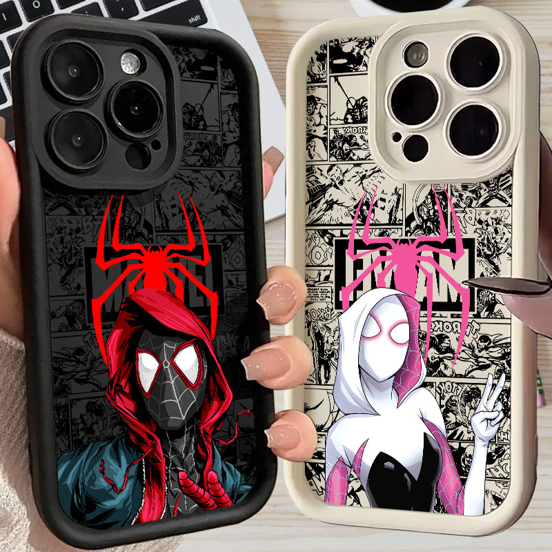 Phone Cases Iphone 15 Pro Max - Capa para Celular Homem-Aranha Miles Morales