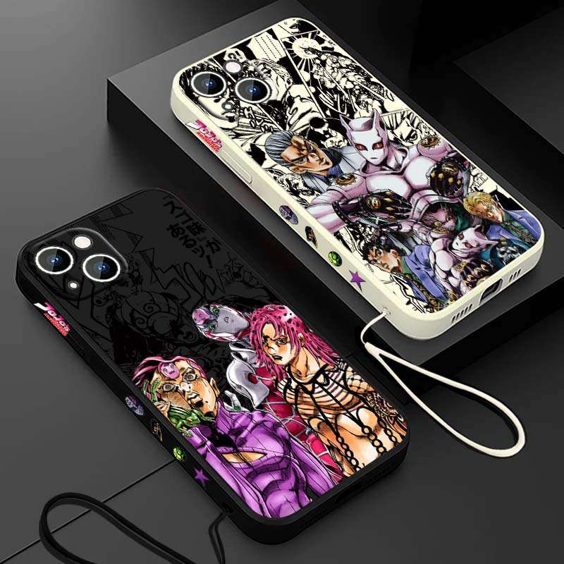 Phone Cases Iphone 15 Pro Max - Capa de Celular Líquida com Cordão