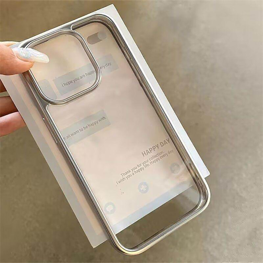 Phone Cases Classy - Capa Luxuosa Simples de Cor Sólida