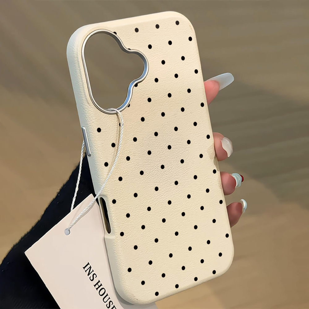 Phone Cases Polka Dot - Capa de Telefone Coreana INS Fofa