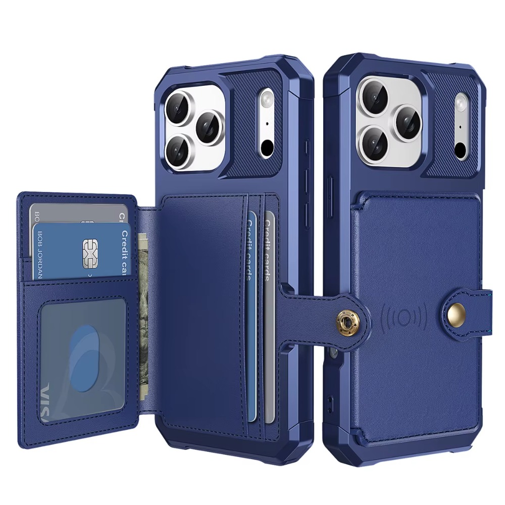 Card Holder Slim Case - Capa de Telefone com Porta-Cartões para