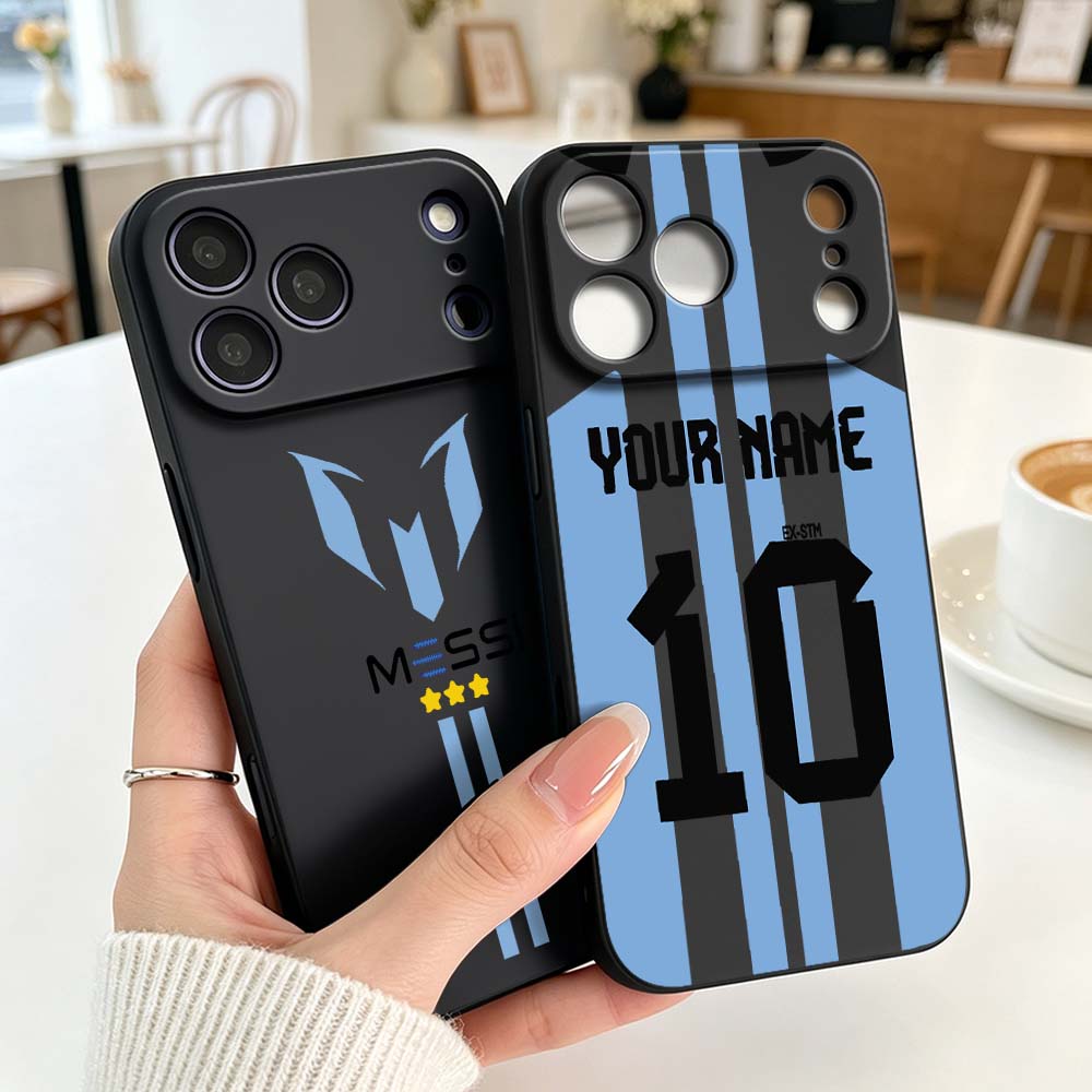 Phone Cases Jersey - Capa de Celular Preta Macia com