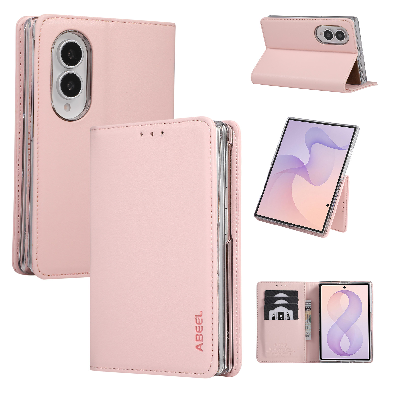 Card Holder Slim Case - Capa Carteira Flip Cards Solt Wallet
