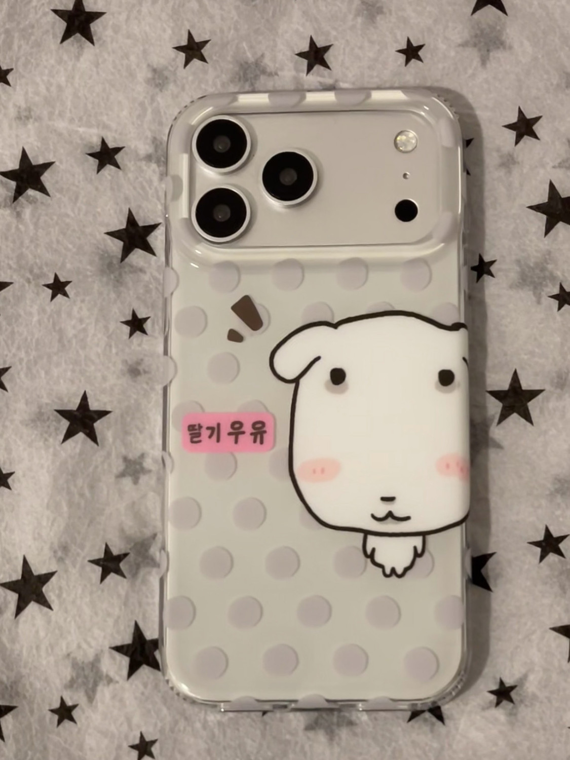 Phone Cases Polka Dot - Capa de Silicone Y2K com Desenho
