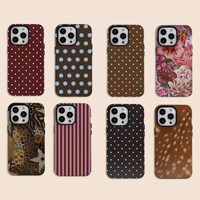 Phone Cases Polka Dot - Capa de Celular Estilosa com Estampa