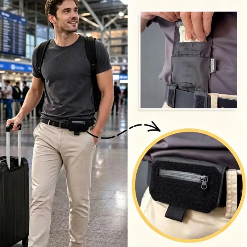 Card Holder Slim Case - Carteira de Cintura Portátil, Presente para