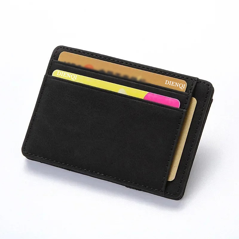 Carteira Mágica de Couro PU pa - Card Holder Slim Case avaliação e preço