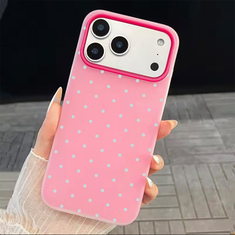 Capa de Celular TPU Azul Claro - Phone Cases Polka Dot avaliação e preço