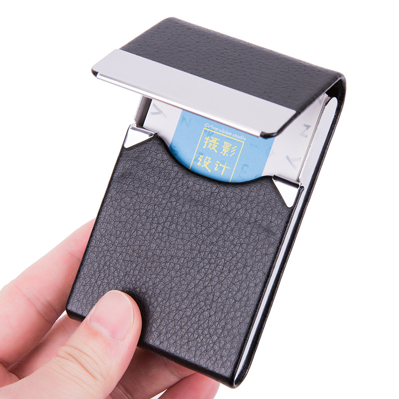 1 pc titular do cartão de visi - Card Holder Slim Case avaliação e preço