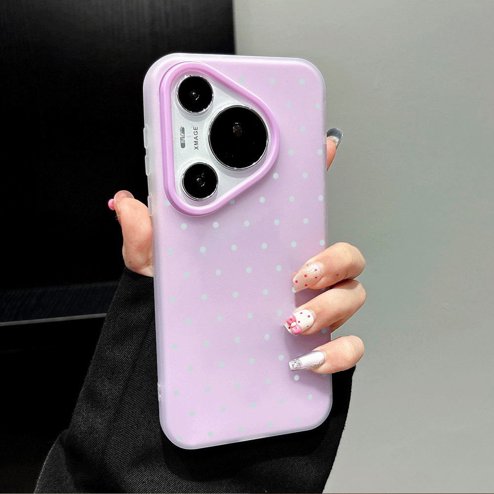 Capa de Telefone Adorável Azul - Phone Cases Polka Dot avaliação e preço