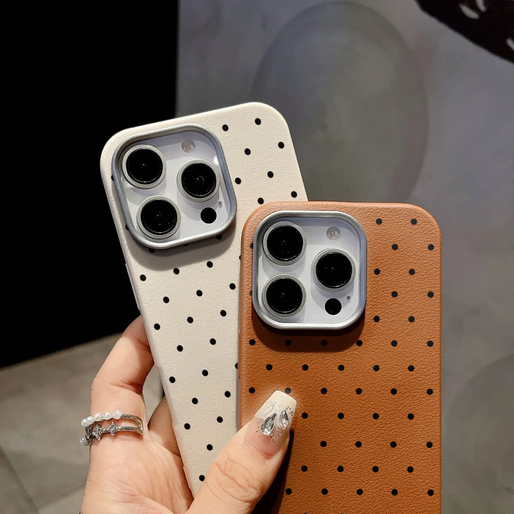 Capa de Telefone Coreana INS F - Phone Cases Polka Dot avaliação e preço