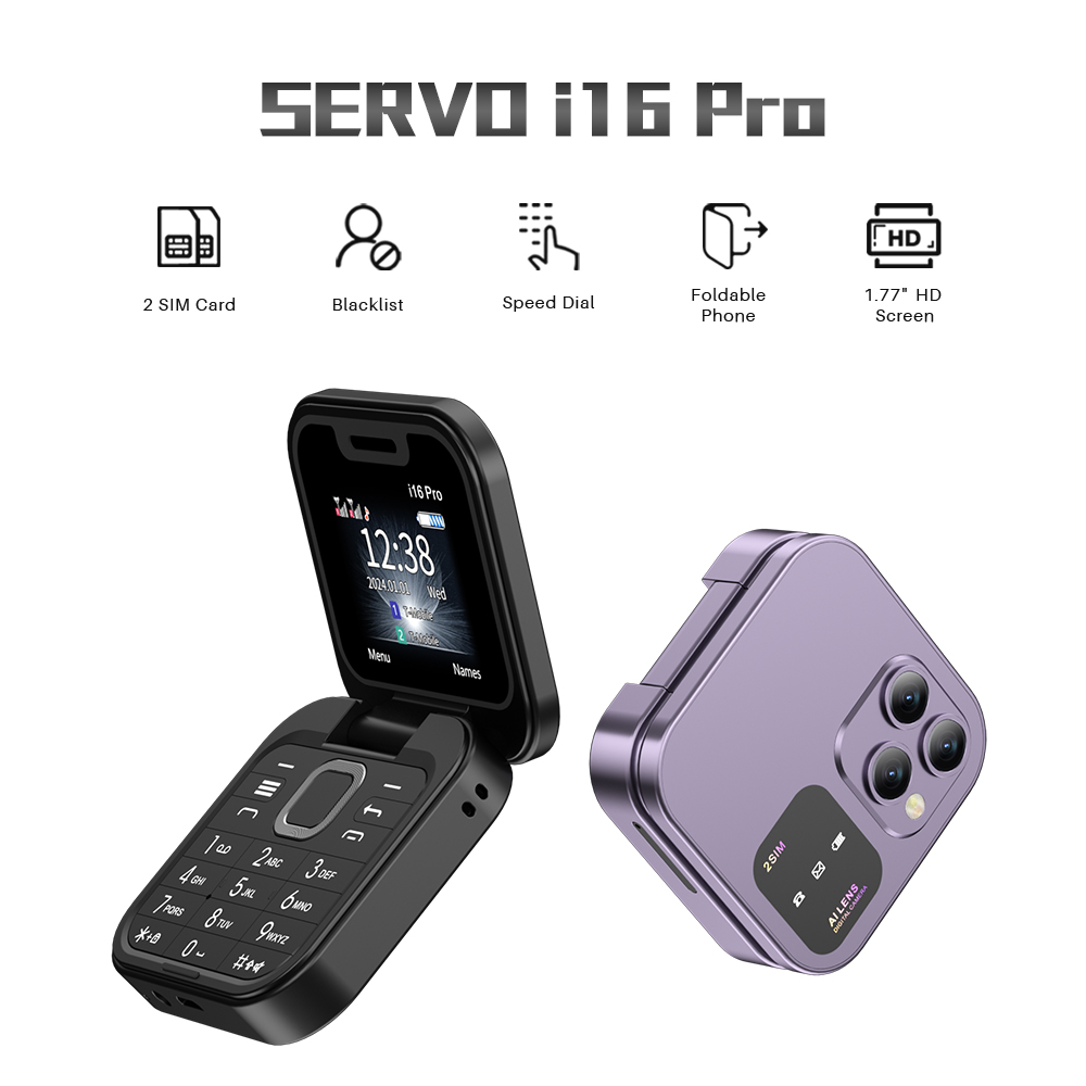 Servo 2025 novo mini flip tele - Phone Cases Verizon avaliação e preço