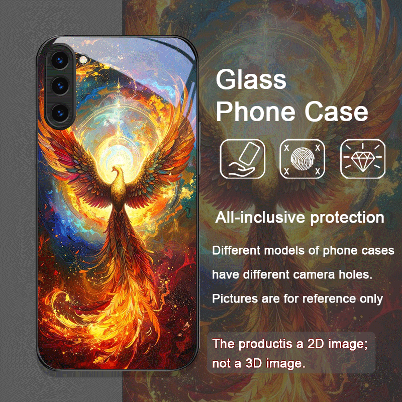 Estético phoenix fogo pena pad - Phone Cases Aesthetic avaliação e preço
