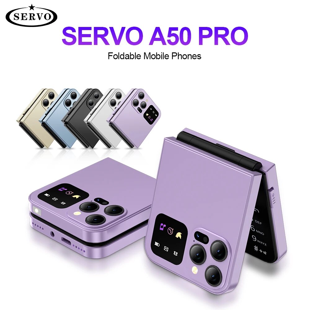 Servo a50 pro dobrável telefon - Phone Cases Verizon avaliação e preço