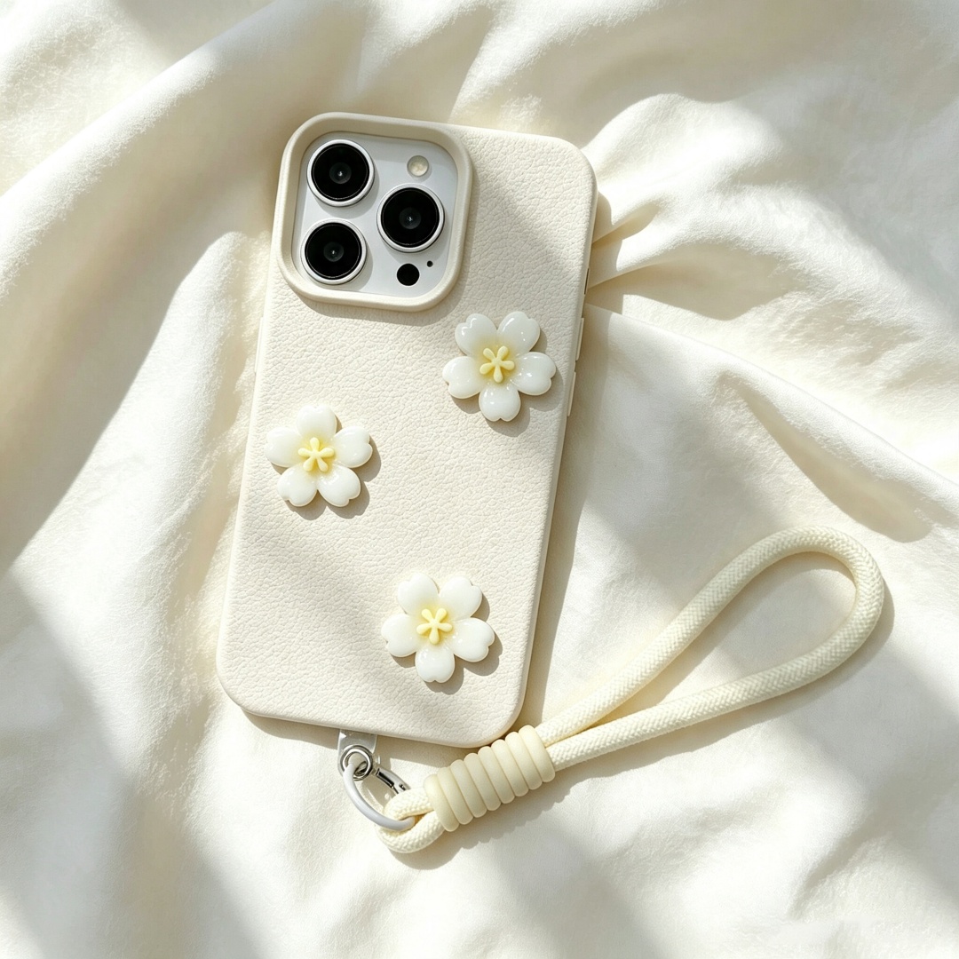 Capa de Celular Macia 3D Flor  - Phone Cases Girly avaliação e preço