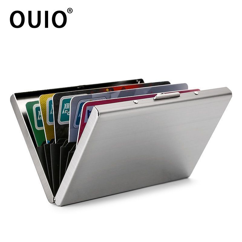 OUIO ​ Porta-cartões de Aço In - Card Holder Slim Case avaliação e preço
