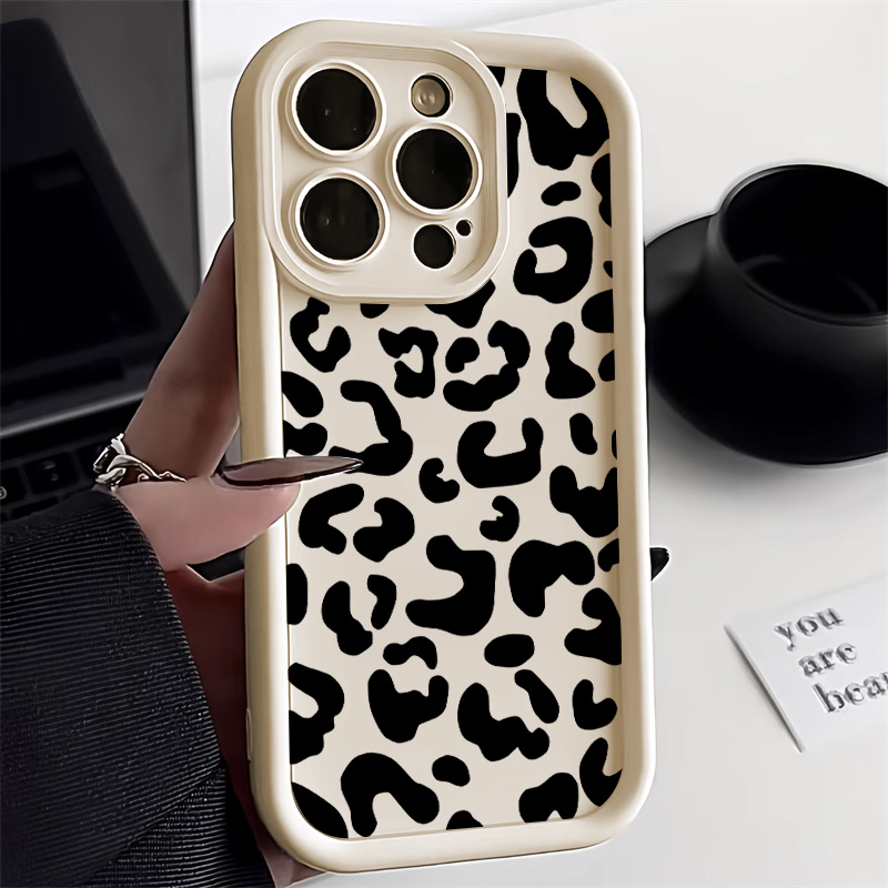 Impressão de leopardo y2k caso - Phone Cases Aviation avaliação e preço