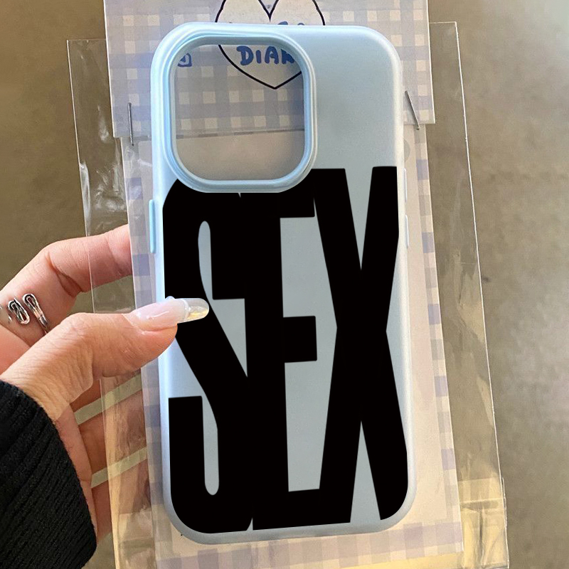 Elegante inglês carta sexo imp - Phone Cases Girly avaliação e preço