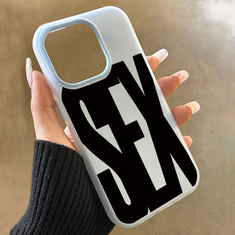 Elegante inglês carta sexo imp - Phone Cases Girly avaliação e preço