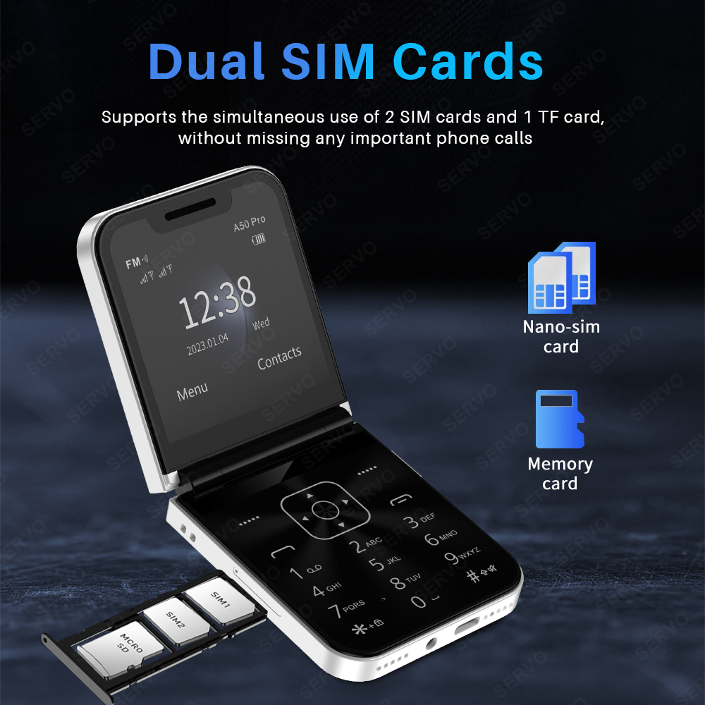 Servo a50 pro flip phone cartã - Phone Cases Verizon avaliação e preço