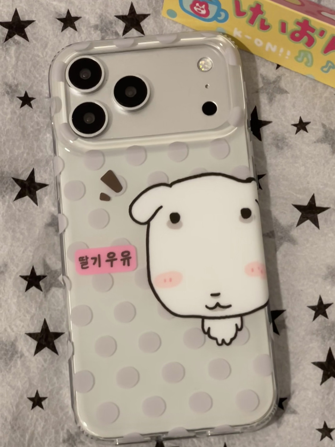 Capa de Silicone Y2K com Desen - Phone Cases Polka Dot avaliação e preço