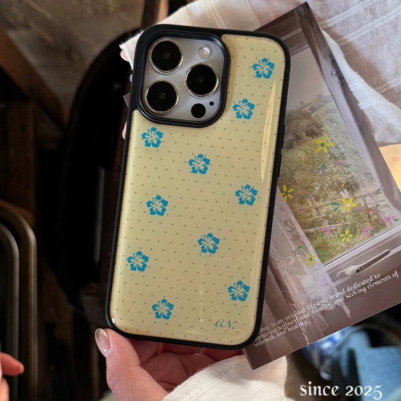 Capa de Celular Coreana com Fl - Phone Cases Polka Dot avaliação e preço
