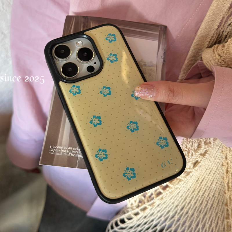Capa de Celular Coreana com Fl - Phone Cases Polka Dot avaliação e preço