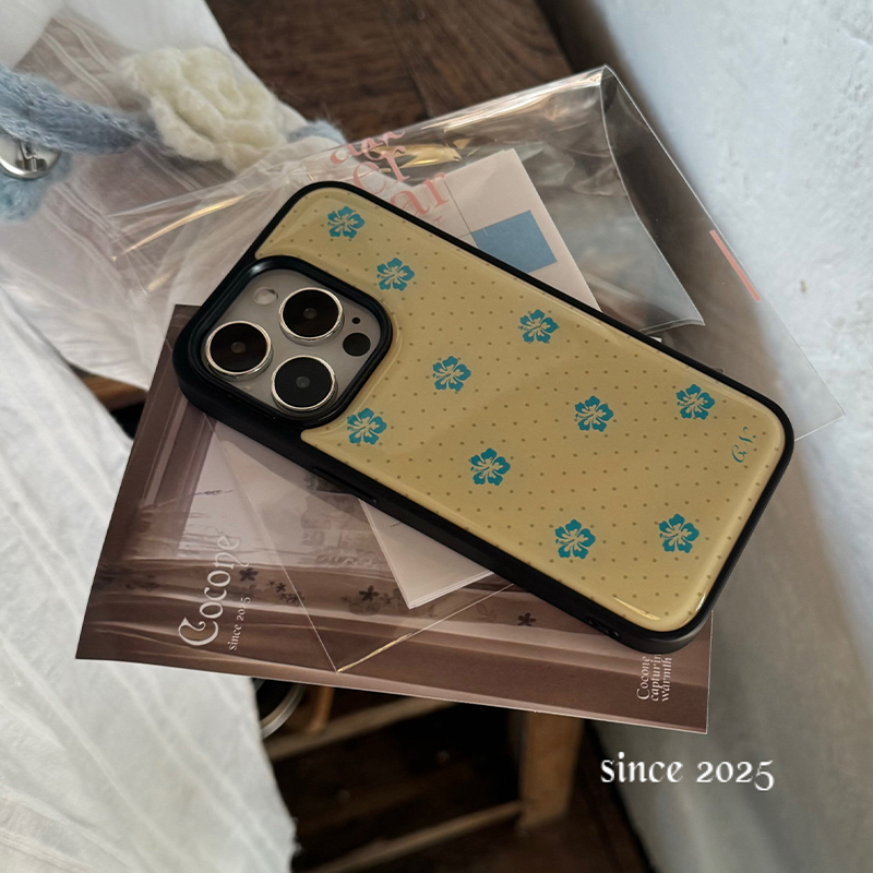 Capa de Celular Coreana com Fl - Phone Cases Polka Dot avaliação e preço