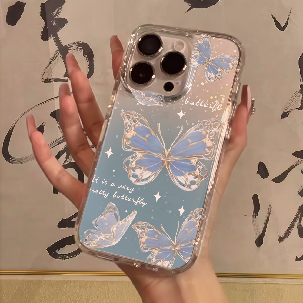 Capa de Celular Luxuosa Azul B - Phone Cases Classy avaliação e preço