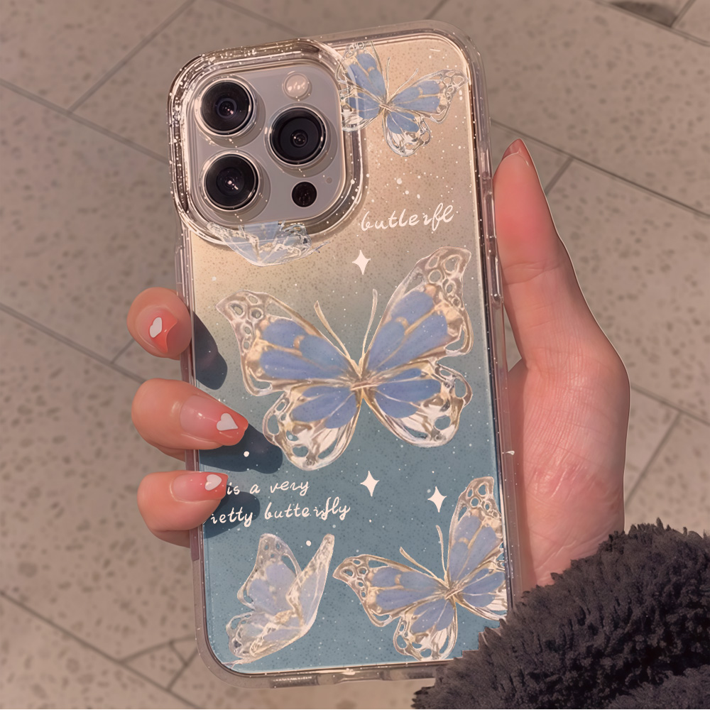 Capa de Celular Luxuosa Azul B - Phone Cases Classy avaliação e preço