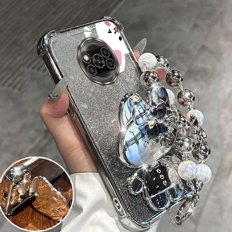 Airbag glitter espelho coelho  - Phone Cases Aviation avaliação e preço