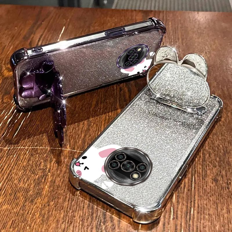 Airbag glitter espelho coelho  - Phone Cases Aviation avaliação e preço