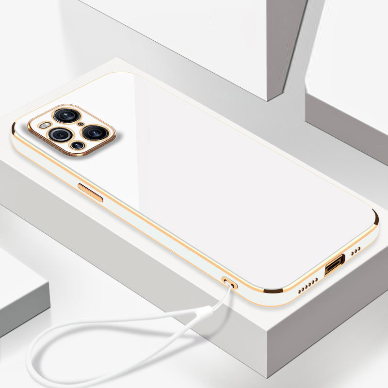 Luxo quadrado chapeamento caso - Phone Cases Aviation avaliação e preço