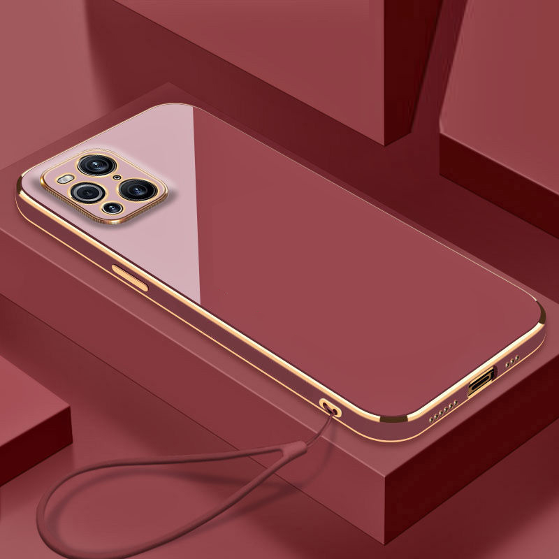 Luxo quadrado chapeamento caso - Phone Cases Aviation avaliação e preço